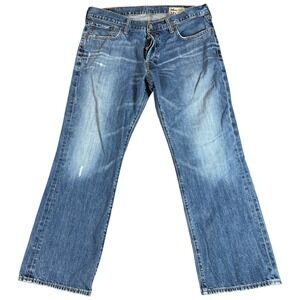 Vintage Hollister Authentic Jeans Mens 36x32 (37x31.5) Blue Denim Straight Leg
